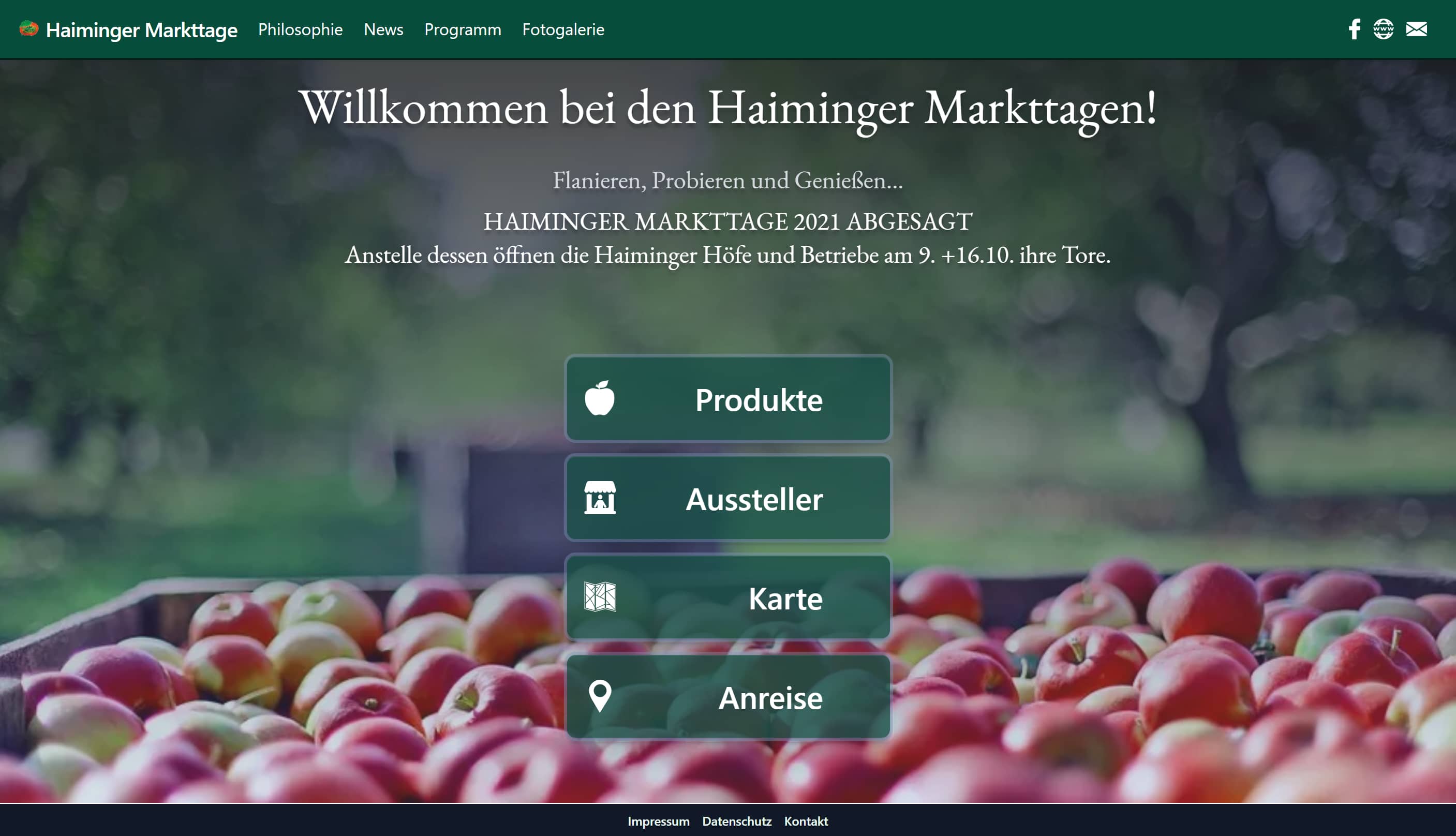Haiminger Markttage App
